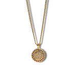 Load image into Gallery viewer, 18K Gold Filled Tarnish Proof Sovereign Pendant Necklace