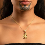 Load image into Gallery viewer, 18K Gold Filled Maori TIKI Pendant Necklace
