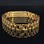 Load image into Gallery viewer, Gold Stainless Steel Diamond Bracelet