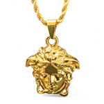 Load image into Gallery viewer, 18K Gold Filled Men's Pendant Necklace