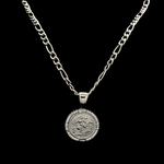 Load image into Gallery viewer, Silver Customized Full Sovereign Pendant Necklace