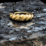 Load image into Gallery viewer, 18K Gold Filled Women's Chunky Dome Ring