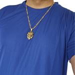 Load image into Gallery viewer, 18K Gold Filled Lion Head Necklace