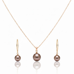 Load image into Gallery viewer, 18K Gold Filled Hawaiian Pearl Set