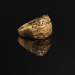Load image into Gallery viewer, 18K Gold Filled Tarnish Proof Filigree Ring