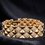 Load image into Gallery viewer, 18K Rose Gold Filled Cubic Zirconia Bracelet