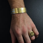 Load image into Gallery viewer, Iconic Gold & Silver Bracelet