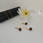 Load image into Gallery viewer, 18K Gold Filled Hawaiian Pearl Set