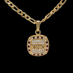 Load image into Gallery viewer, 18K Gold Filled Customized King Pendant Necklace