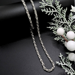 Load image into Gallery viewer, Silver Byzantium Rhodium Plated Chain