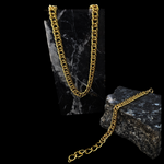Load image into Gallery viewer, 14K Gold Filled Cuban Link Chain & Bracelet
