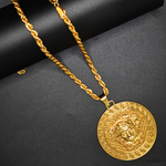 Load image into Gallery viewer, 18K Gold Filled Large Pendant Necklace
