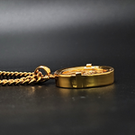 Load image into Gallery viewer, 18K Gold Filled Customized Stamped Sovereign Pendant Necklace