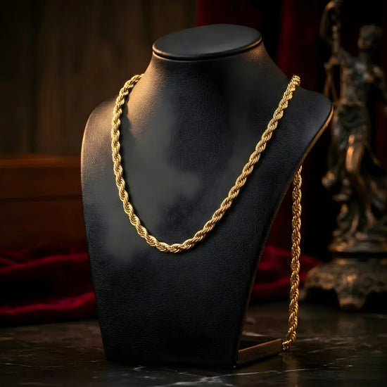 18K Gold Filled Rope Chain