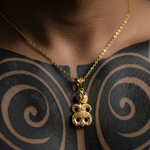 Load image into Gallery viewer, 18K Gold Filled Maori TIKI Pendant Necklace