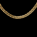 Load image into Gallery viewer, 18K Gold Filled Cuban Link Chain Necklace 50cm 5mm