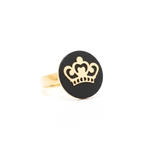 Load image into Gallery viewer, 18K Gold Filled Crown Ring