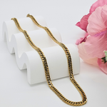 Load image into Gallery viewer, 18K Gold Filled Cuban Link Chain Necklace 50cm 5mm