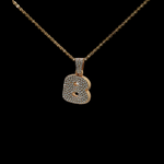 Load image into Gallery viewer, 18K Gold Filled Letter J, B, W & T Pendant Necklaces