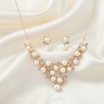Load image into Gallery viewer, 18K Gold Filled Pearl Fancy Set