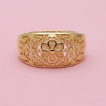 Load image into Gallery viewer, 18K Gold Filled Tarnish Proof Filigree Ring