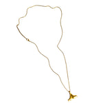 Load image into Gallery viewer, 18K Gold Filled Fin pendant Necklace