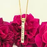 Load image into Gallery viewer, 18K Gold Filled "I Love You" Pendant Necklace