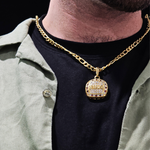 Load image into Gallery viewer, 18K Gold Filled Customized King Pendant Necklace