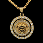 Load image into Gallery viewer, 18K Gold Filled Pendant Necklace with CZ