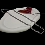 Load image into Gallery viewer, Silver Tarnish-Proof Interlinked Chain.