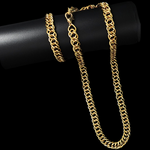 Load image into Gallery viewer, 14K Gold Filled Cuban Link Chain & Bracelet