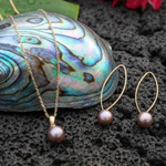 Load image into Gallery viewer, 18K Gold Filled Hawaiian Pearl Set