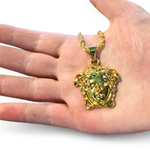 Load image into Gallery viewer, 18K Gold Filled Men's Pendant Necklace