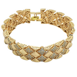 Load image into Gallery viewer, 18K Rose Gold Filled Cubic Zirconia Bracelet