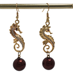 Load image into Gallery viewer, 18K Gold Filled Hawaiian Sea Horse Pendant Necklace