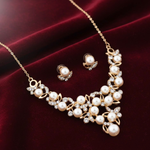 Load image into Gallery viewer, 18K Gold Filled Pearl Fancy Set