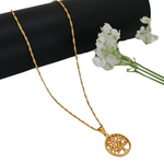 Load image into Gallery viewer, 18K Gold Filled Money Tree Pendant Necklace