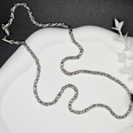 Load image into Gallery viewer, Silver Byzantium Rhodium Plated Chain