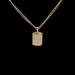 Load image into Gallery viewer, 18K Gold Filled World 100% Champion Pendant Necklace
