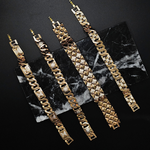 Load image into Gallery viewer, 18K Gold Filled Bracelets with CZ