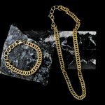 Load image into Gallery viewer, 14K Gold Filled Cuban Link Chain & Bracelet