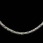 Load image into Gallery viewer, Silver Byzantium Rhodium Plated Chain