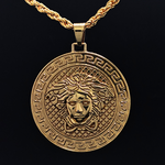 Load image into Gallery viewer, 18K Gold Filled Large Pendant Necklace