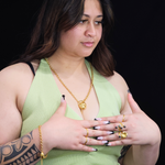 Load image into Gallery viewer, 18K Gold Filled Tarnish Proof Padlock Set