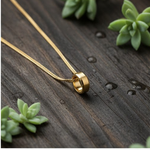 Load image into Gallery viewer, 18K Gold Filled Cuban Link Chain with Ring