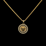 Load image into Gallery viewer, 18K Gold Filled Pendant Necklace with CZ