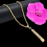 Load image into Gallery viewer, 14K Gold Filled Proud To Be A Samoan Pendant Necklace