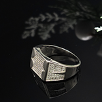 Load image into Gallery viewer, Silver Diamond Ring
