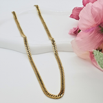Load image into Gallery viewer, 18K Gold Filled Cuban Link Chain Necklace 50cm 5mm