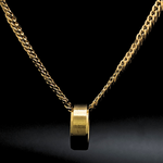 Load image into Gallery viewer, 18K Gold Filled Cuban Link Chain with Ring